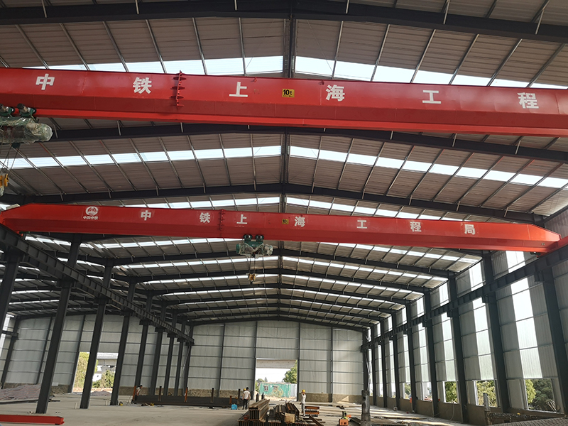 南沿江铁路项目案例:LDA型电动单梁桥式起重机_中铁上海工程局集团有限公司第一机械化施工分公司