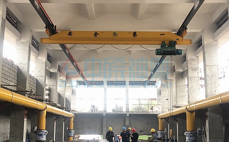 5t-6.5m-9m电动单梁悬挂起重机