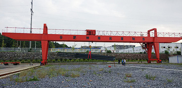 室外堆场案例:MG型通用门式起重机_江西省富煌钢构有限公司